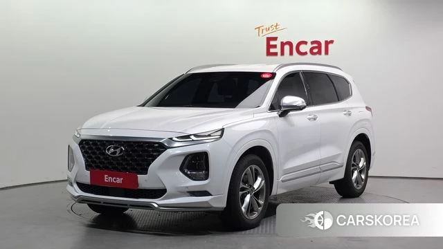 Hyundai Santa Fe TM 2019 Белый из Кореи