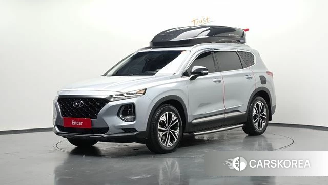 Hyundai Santa Fe TM 2018 Серебряный из Кореи