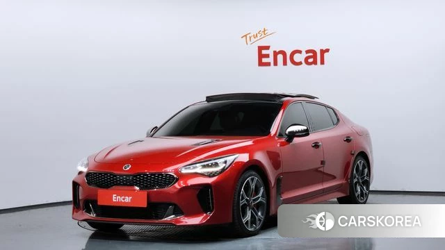 Kia Stinger 2018 Красный из Кореи