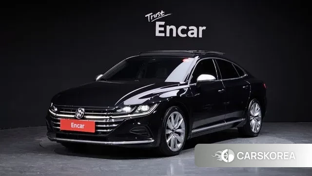 Volkswagen Arteon 2023 Черный из Кореи