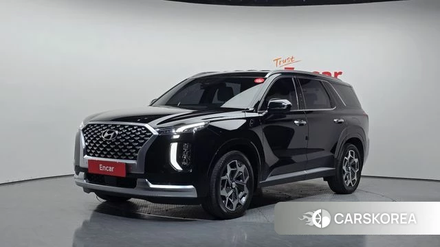 Hyundai Palisade 2021 Черный из Кореи