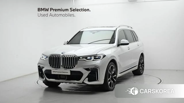 BMW X7 (G07) 2022 Белый из Кореи