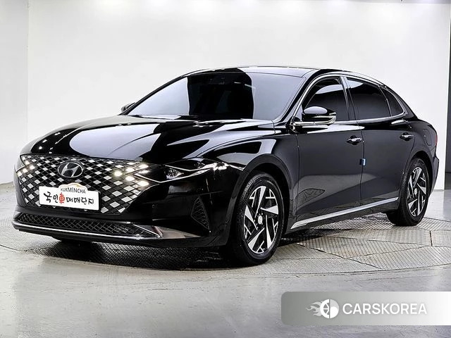 Hyundai The New Grandeur IG Hybrid 2021 Черный из Кореи