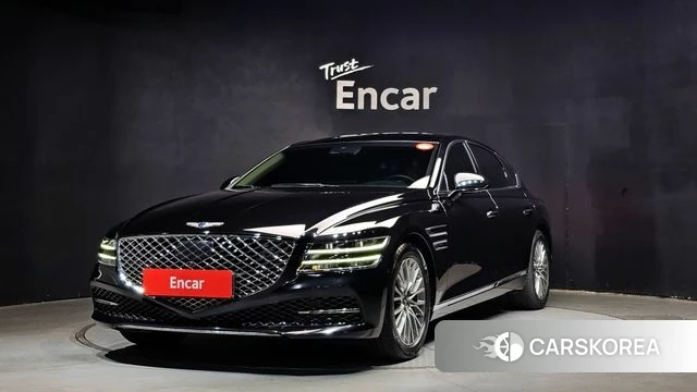 Genesis G80 (RG3) 2021 Черный из Кореи