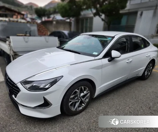 Hyundai Sonata (DN8) 2023 Белый из Кореи