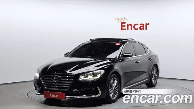 Hyundai Grandeur IG 2019 Черный из Кореи