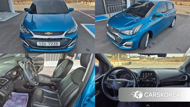 Chevrolet (GM Daewoo) The New Spark 2018 Синий из Кореи