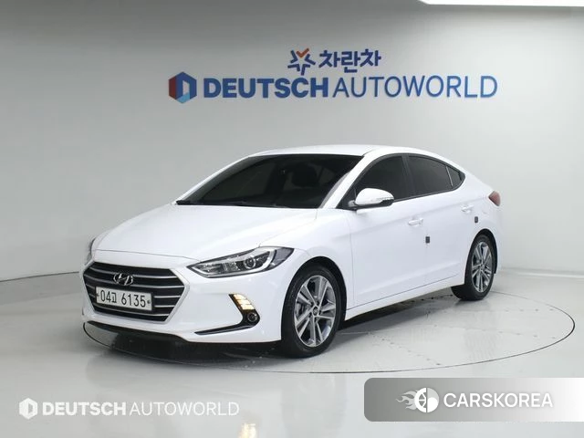 Hyundai Avante AD 2018 Белый из Кореи