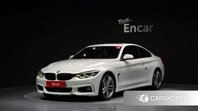 BMW 4 Series (F32) 2020 Белый из Кореи