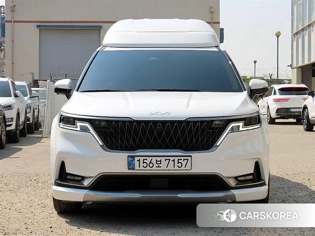 Kia Carnival 4th generation 2021 Белый из Кореи