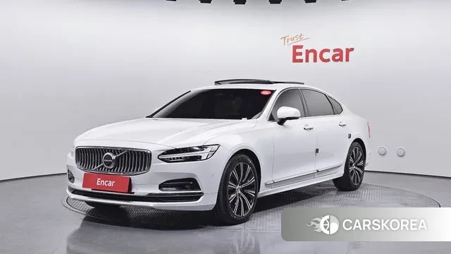 Volvo S90 2022 Белый из Кореи