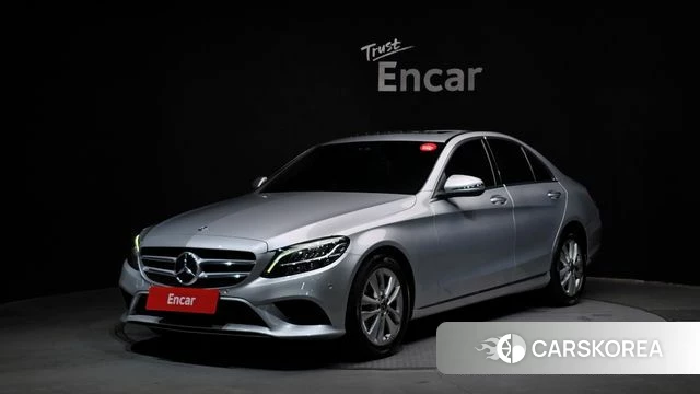 Mercedes-Benz C-Class W205 2019 Серебристо-серый из Кореи