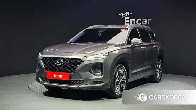 Hyundai Santa Fe TM 2018 Серый из Кореи