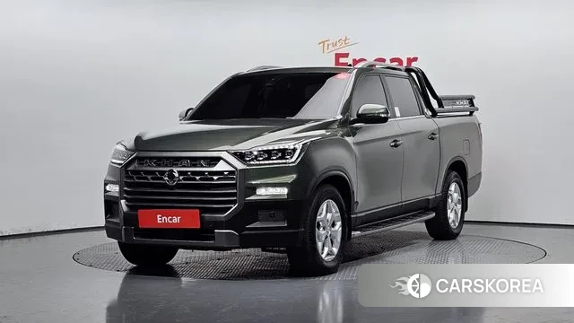 Ssangyong The New Rexton Sports Cannes 2024 Темно-зеленый из Кореи