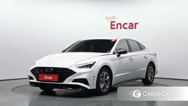 Hyundai Sonata (DN8) 2021 Белый из Кореи