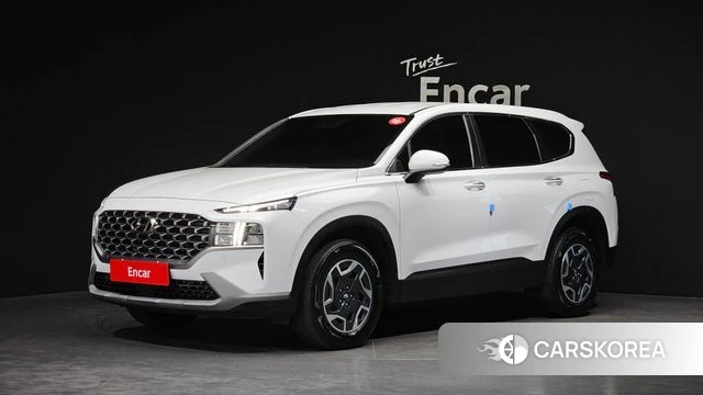Hyundai The New Santa Fe 2022 Белый из Кореи