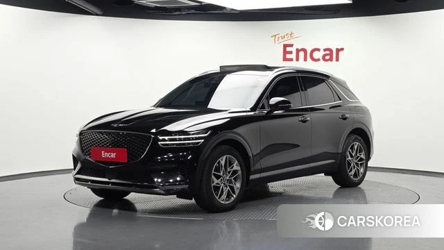 Genesis GV70 2021 Черный из Кореи