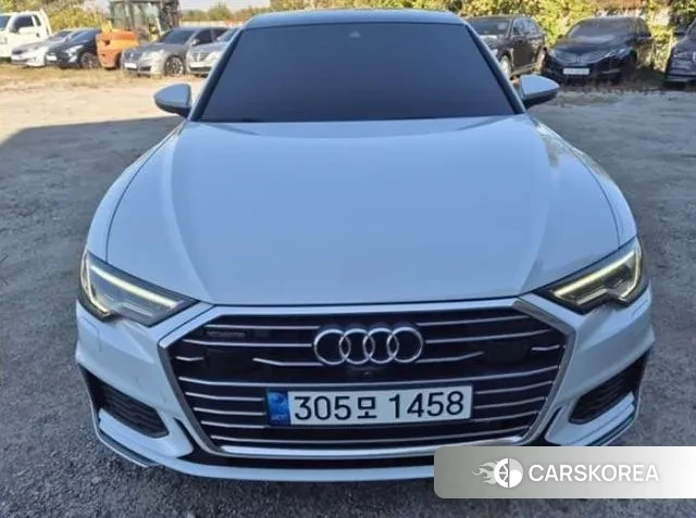 Audi A6 (C8) 2021 Белый из Кореи