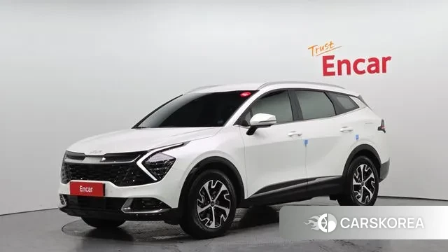 Kia Sportage 5th Generation Hybrid 2024 Белый из Кореи