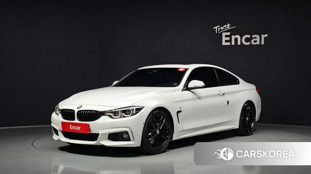 BMW 4 Series (F32) 2020 Белый из Кореи