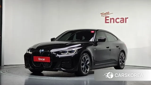 BMW i4 2023 Черный из Кореи