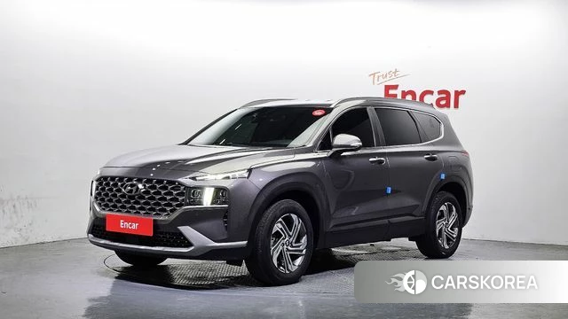 Hyundai The New Santa Fe 2022 Серый из Кореи