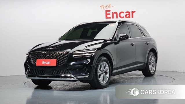 Genesis GV70 2022 Черный из Кореи