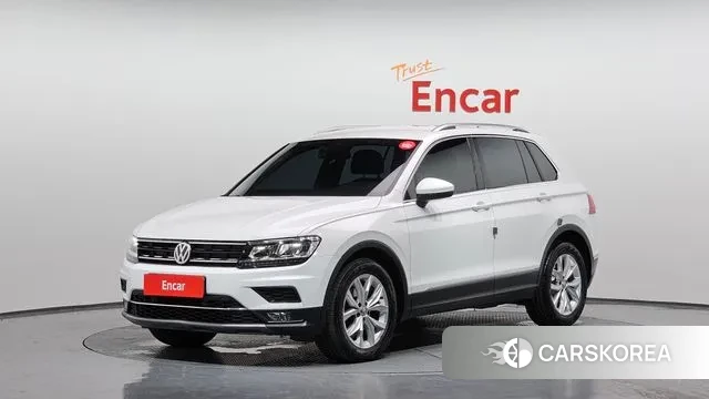 Volkswagen Tiguan second Generation 2020 Белый из Кореи