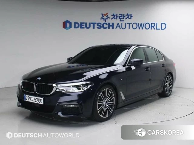 BMW 5 Series (G30) 2020 Черный из Кореи