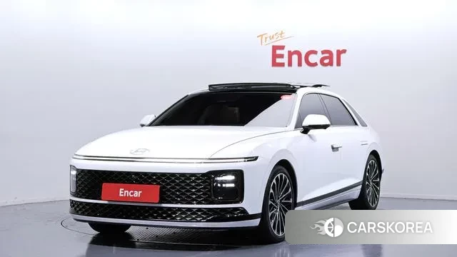 Hyundai Grandeur Hybrid (GN7) 2023 Белый из Кореи