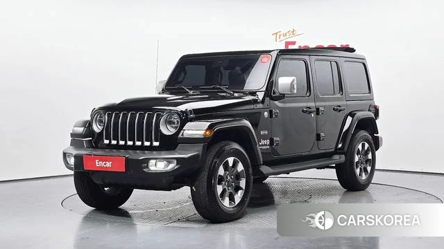 Jeep Wrangler (JL) 2022 Черный из Кореи