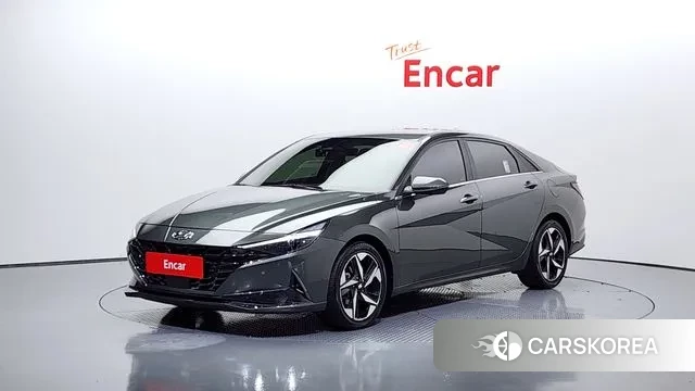 Hyundai Avante Hybrid (CN7) 2020 Серый из Кореи