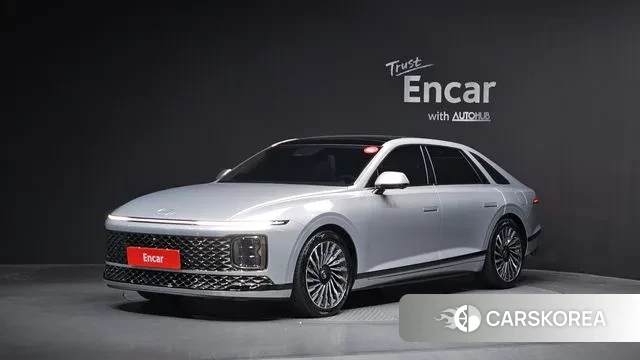 Hyundai Grandeur Hybrid (GN7) 2023 Серебристо-серый из Кореи