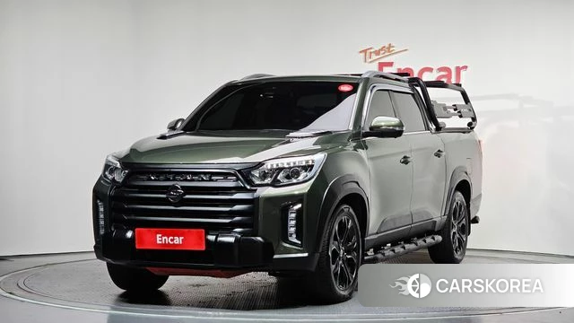 Ssangyong The New Rexton Sports Cannes 2022 Светло-зеленый из Кореи