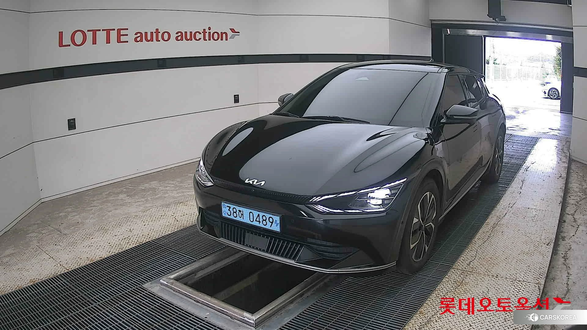 Kia EV6 2023 Aurora Black Pearl из Кореи