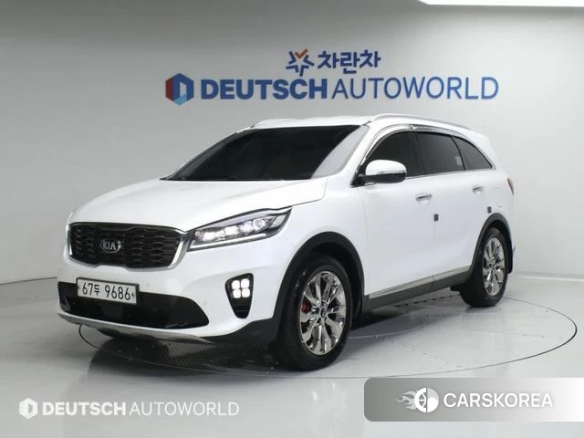 Kia The New Sorento 2019 Белый из Кореи