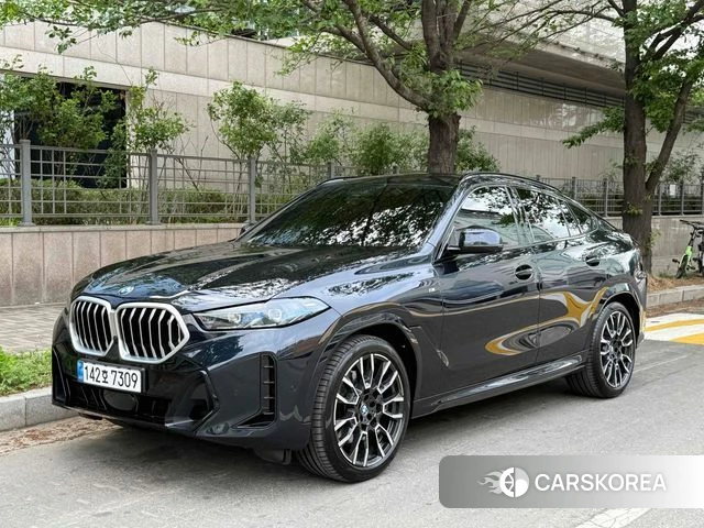 BMW X6 (G06) 2025 Черный из Кореи