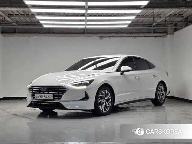 Hyundai Sonata (DN8) 2019 Белый из Кореи