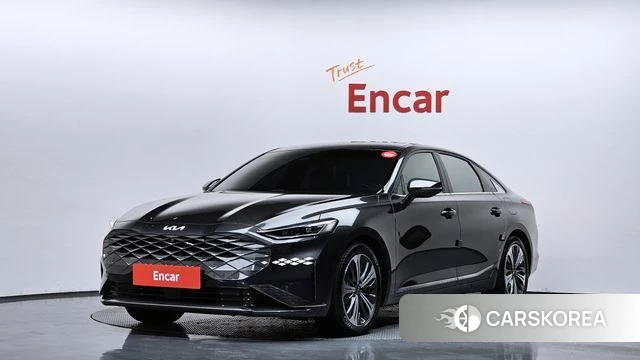 Kia K8 Hybrid 2021 Серый из Кореи