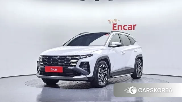 Hyundai The New Tucson Hybrid (NX4) 2024 Белый из Кореи