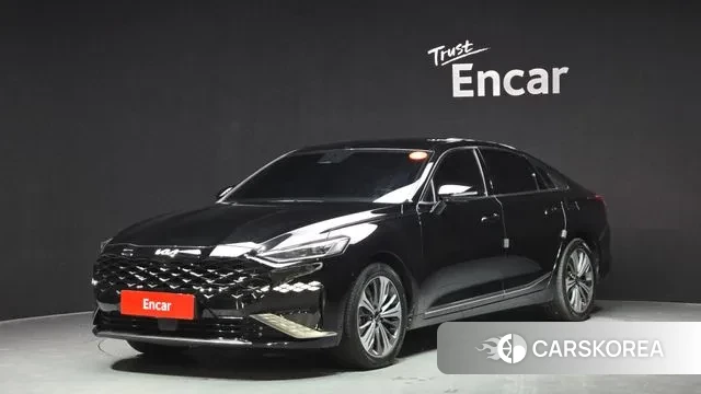 Kia K8 Hybrid 2022 Черный из Кореи