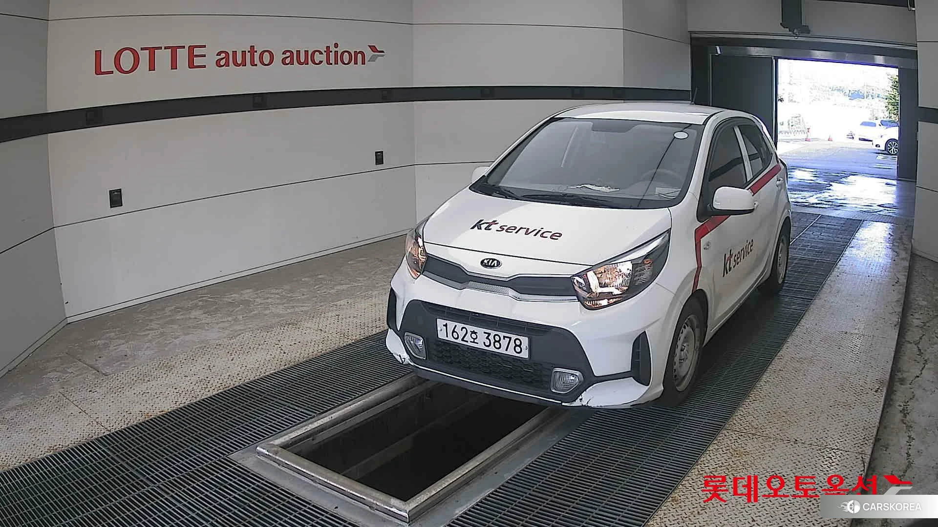 Kia Morning 2021 Clear White из Кореи