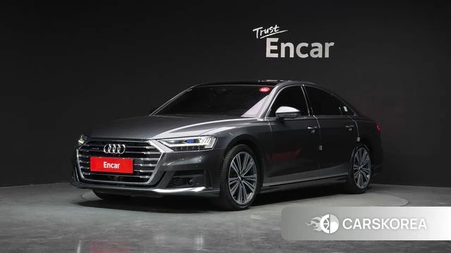 Audi A8 (D5) 2021 Серый из Кореи