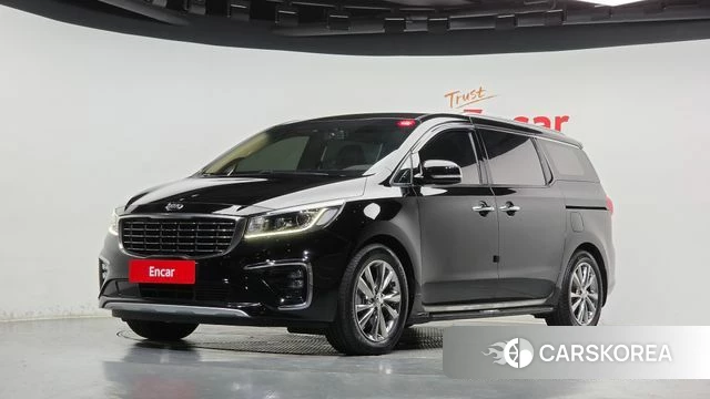 Kia The New Carnival 2019 Черный из Кореи