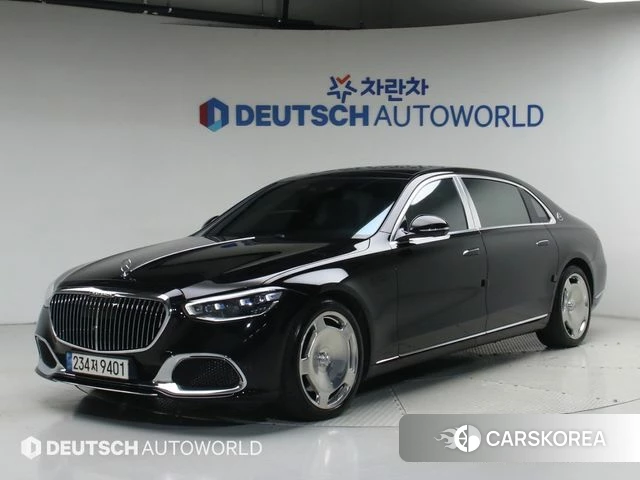 Mercedes-Benz S-Class W223 2022 Черный из Кореи