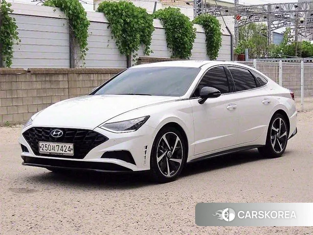 Hyundai Sonata (DN8) 2020 Белый из Кореи