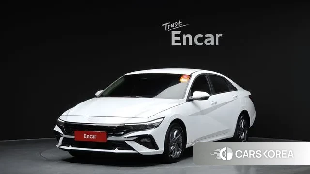 Hyundai The New Avante (CN7) 2024 Белый из Кореи