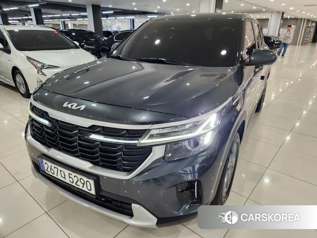 Kia The New Seltos 2023 Серый из Кореи