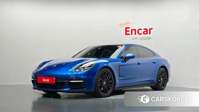 Porsche Panamera (971) 2018 Синий из Кореи