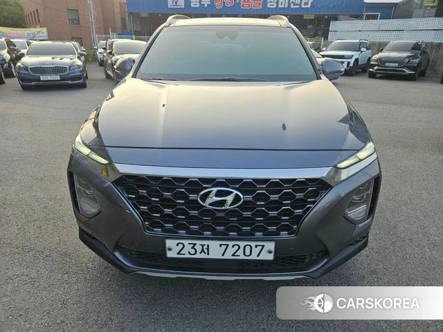 Hyundai Santa Fe TM 2018 Серый из Кореи